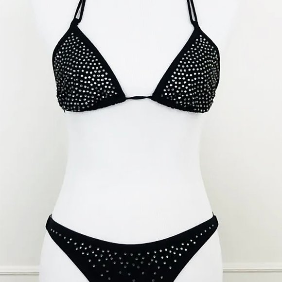 Stella Mccartney for H&M rhinestone bikini 12 - RARE EUR42 - Picture 1 of 4